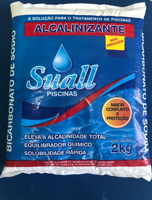 BICARBONATO DE SÓDIO – PH ESTÁVEL SUALL – Acquazulpiscinas